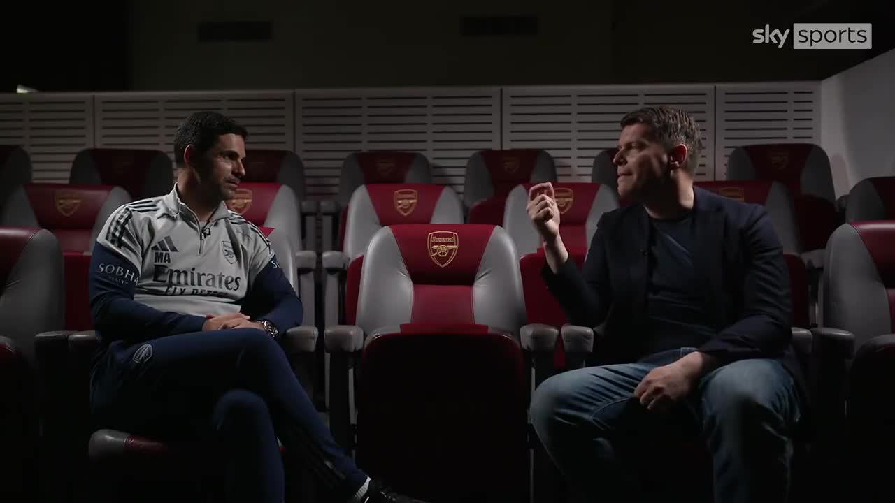 Mikel Arteta with an incredibly open and emotional reflection of the importance his wife has played in his career and winning the Premier League