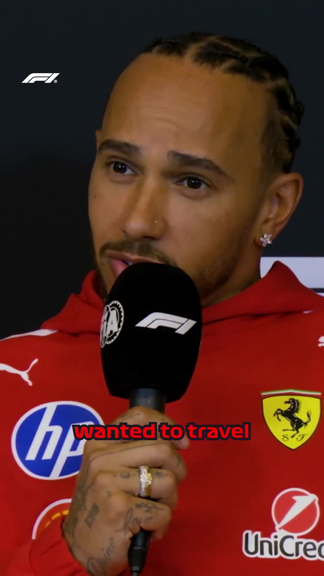 Lewis has brought his Mum along to Montreal this weekend for the Canadian Grand Prix