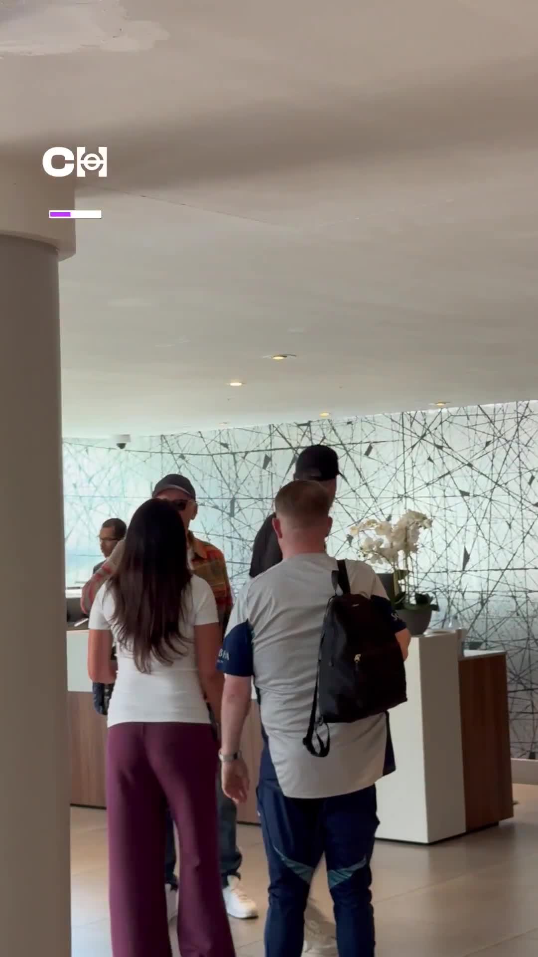 Josh & Stan Kroenke in a hotel in London before Arsenal lift the Premier League trophy later today