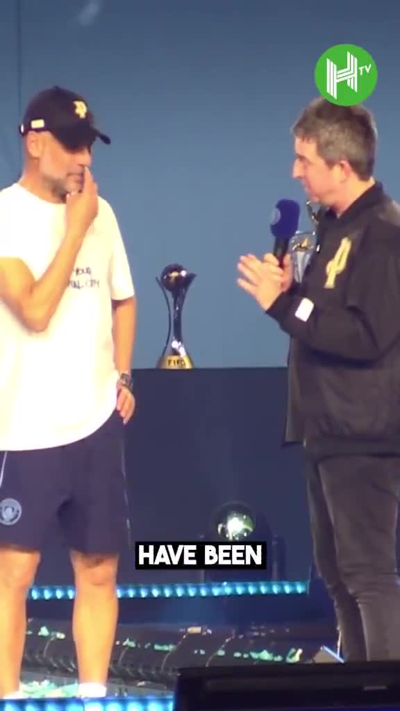 Pep Guardiola's final message to the City fans before leaving the club
