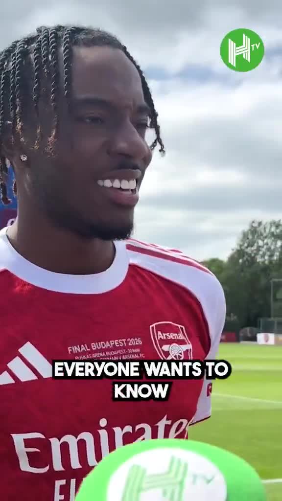 Noni Madueke on hosting the Arsenal title celebrations