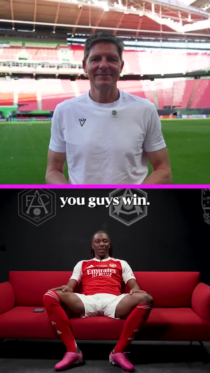 Eberechi Eze has a message for Crystal Palace and Oliver Glasner ahead of the Conference League final
