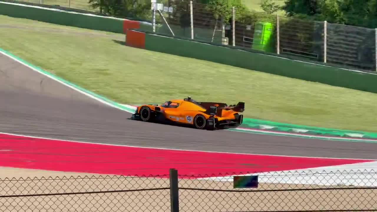 McLaren was seen testing the 2027 WEC car at Imola