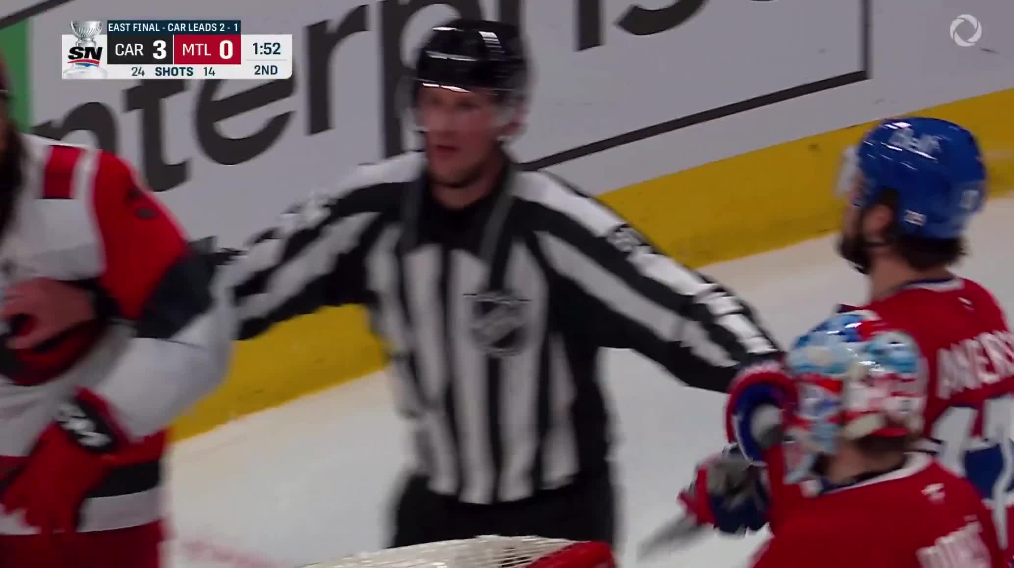 Things are getting SCRAPPY now between the Canes and Habs