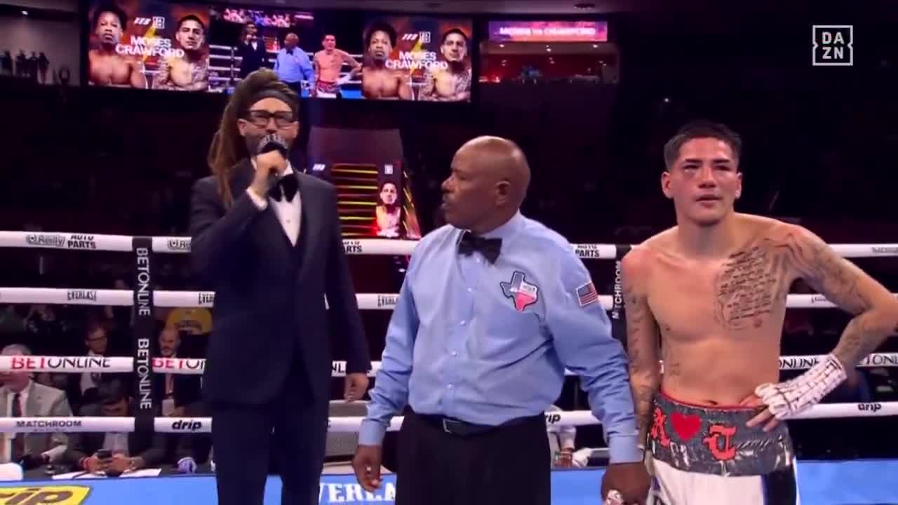 Zaquin Moses gets the unanimous decision win over Travis Crawford ‼️