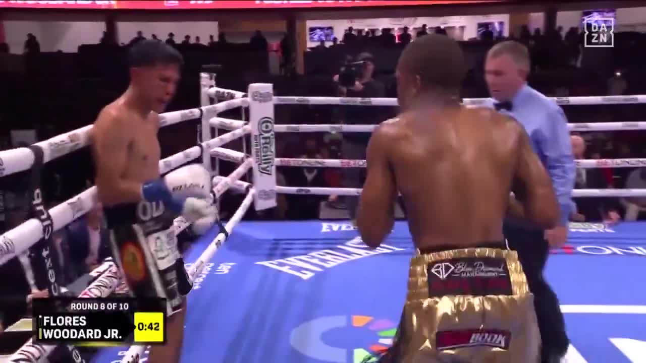 WHAT A FIGHT!!! WOODARD JR. STOPS MIGUEL FLORES