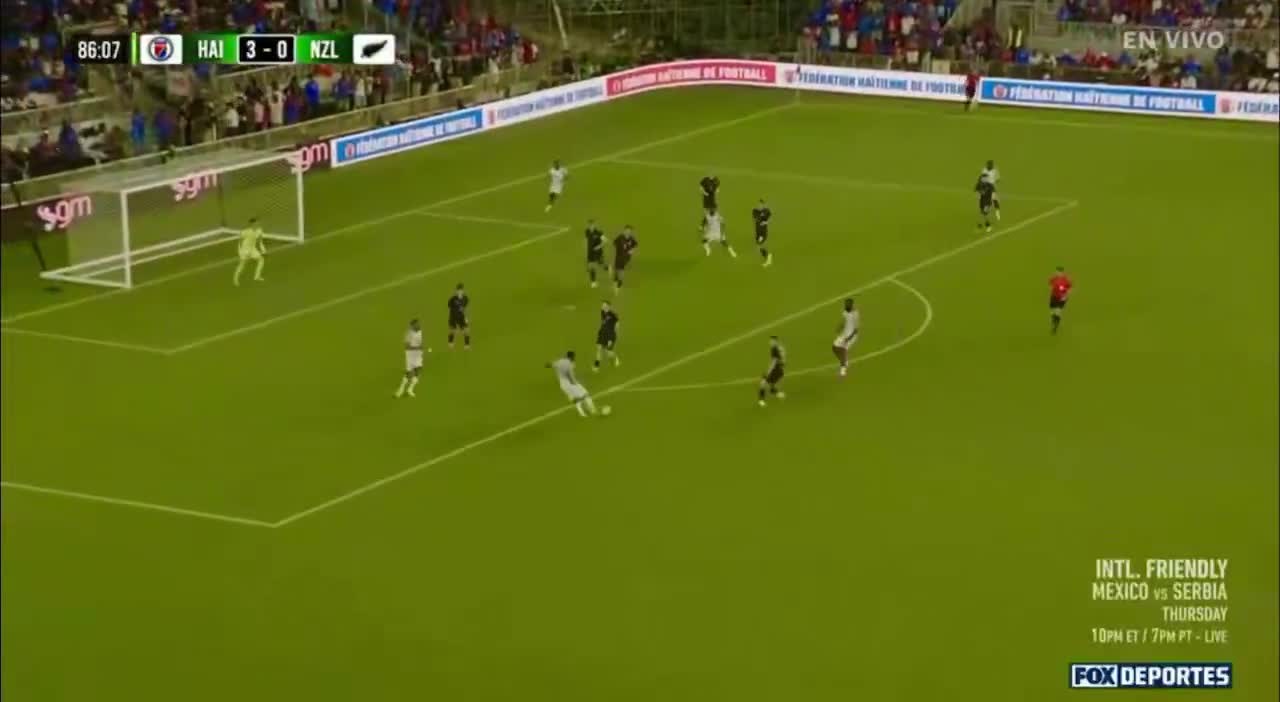 Haiti 4 - 0 New Zealand - 87'