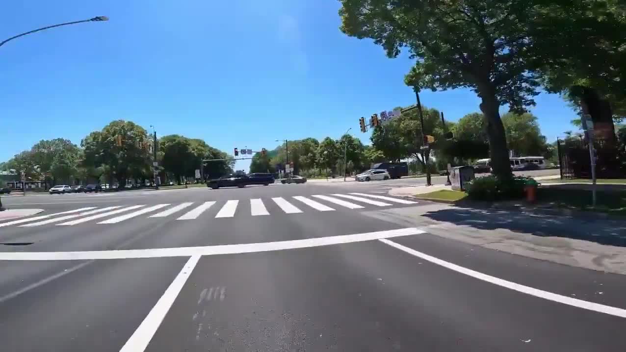 Dont run red lights & expect cars to stop for you..