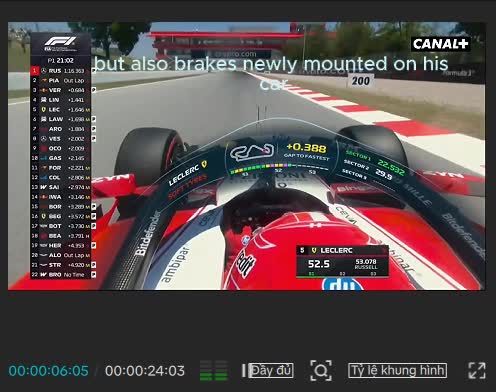 Charles Leclerc has new aerodynamic parts as well as new brakes
