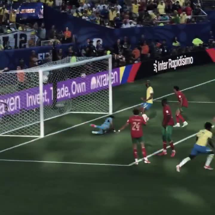 Vinícius Jr.'s goal from the stands