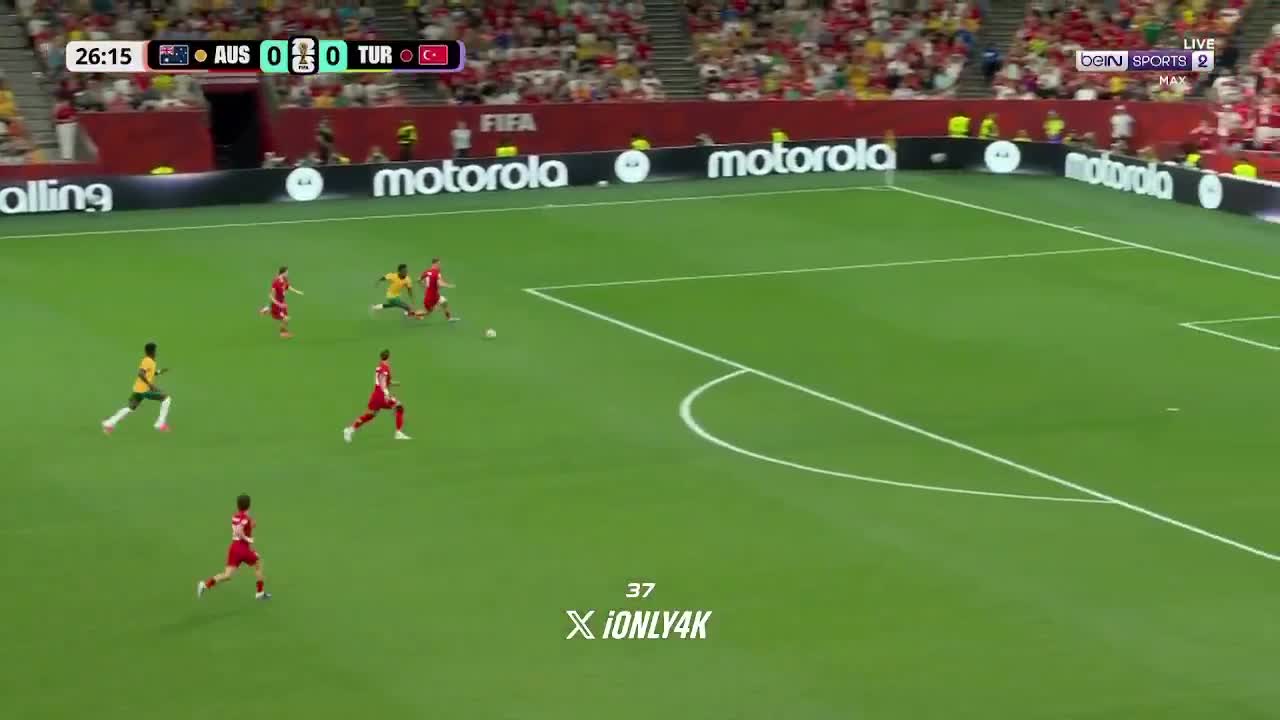 Australia 1-0 Turkey -Irankunda 28'
