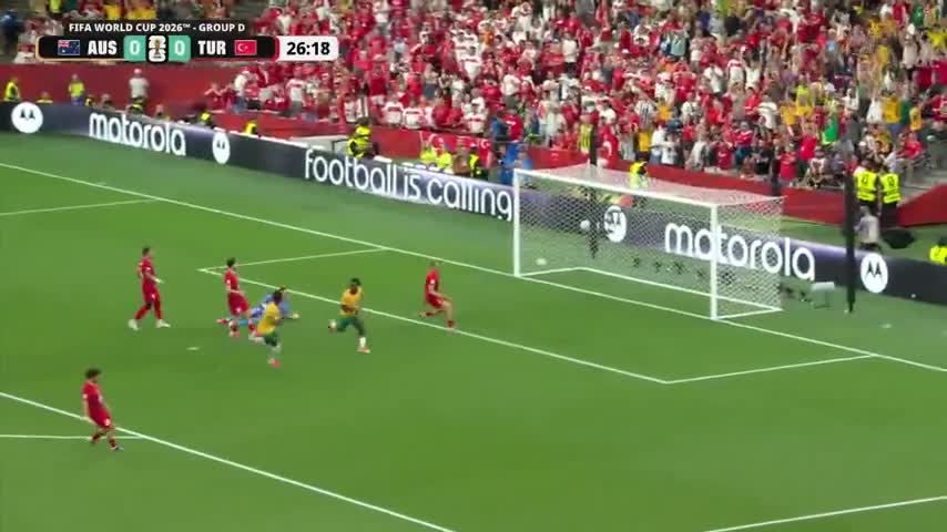 Australia 1 - 0 Turkiye - Nystrom Irankunda 27 rsoccer