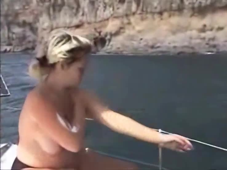 Pregnant does sex in yacht