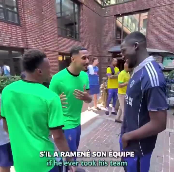 William Saliba referring to his legacy at childhood club AS Bondy.