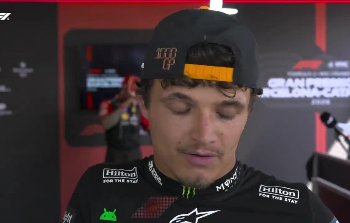 Lando Norris on Kimi Antonelli’s retirement and the reliability troubles that have plagued him this season.