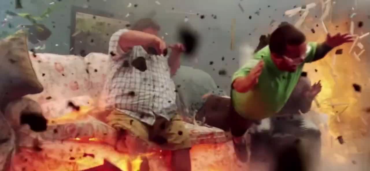 couch explosion