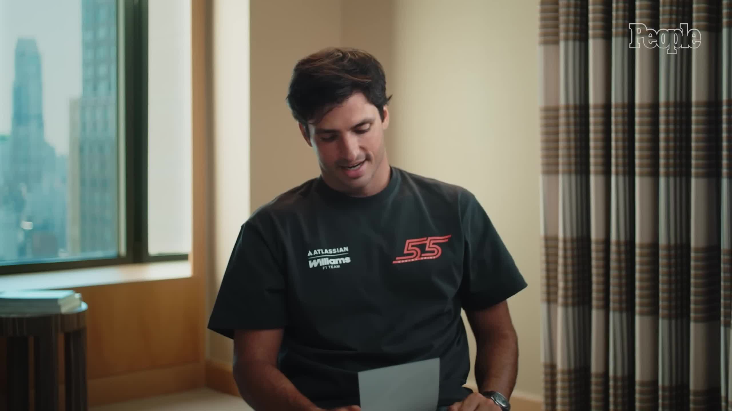 Carlos Sainz reflects on his time alongside Charles Leclerc at Ferrari.