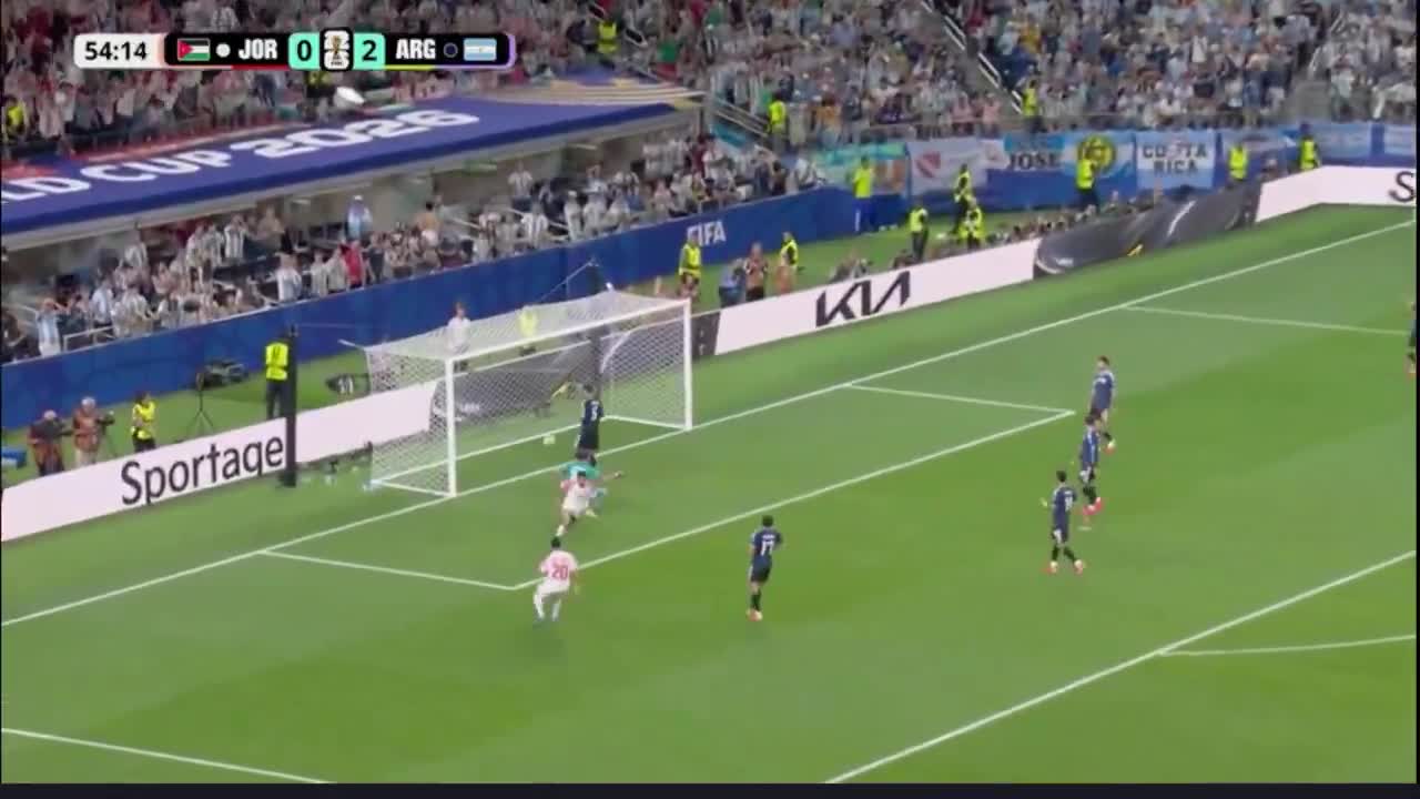 Jordan [1] - 2 Argentina - Mousa Tamari 55'