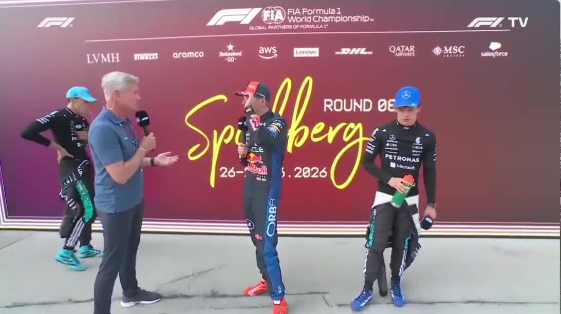 Max Verstappen post race interview