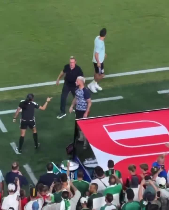 Austria's players lost their composure after Riyad Mahrez scored the third goal