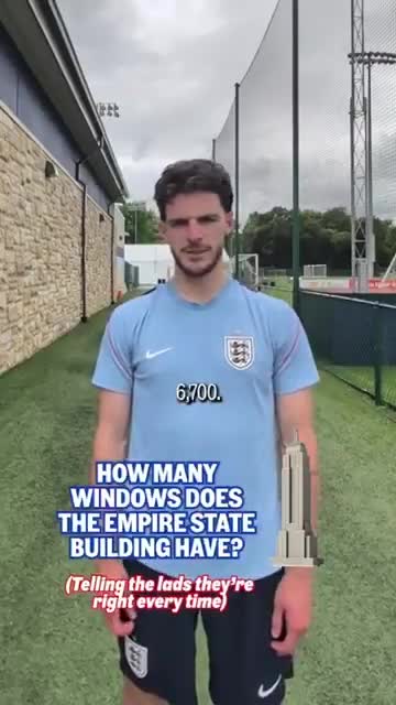 Declan Rice getting surprisingly close on this trivia question