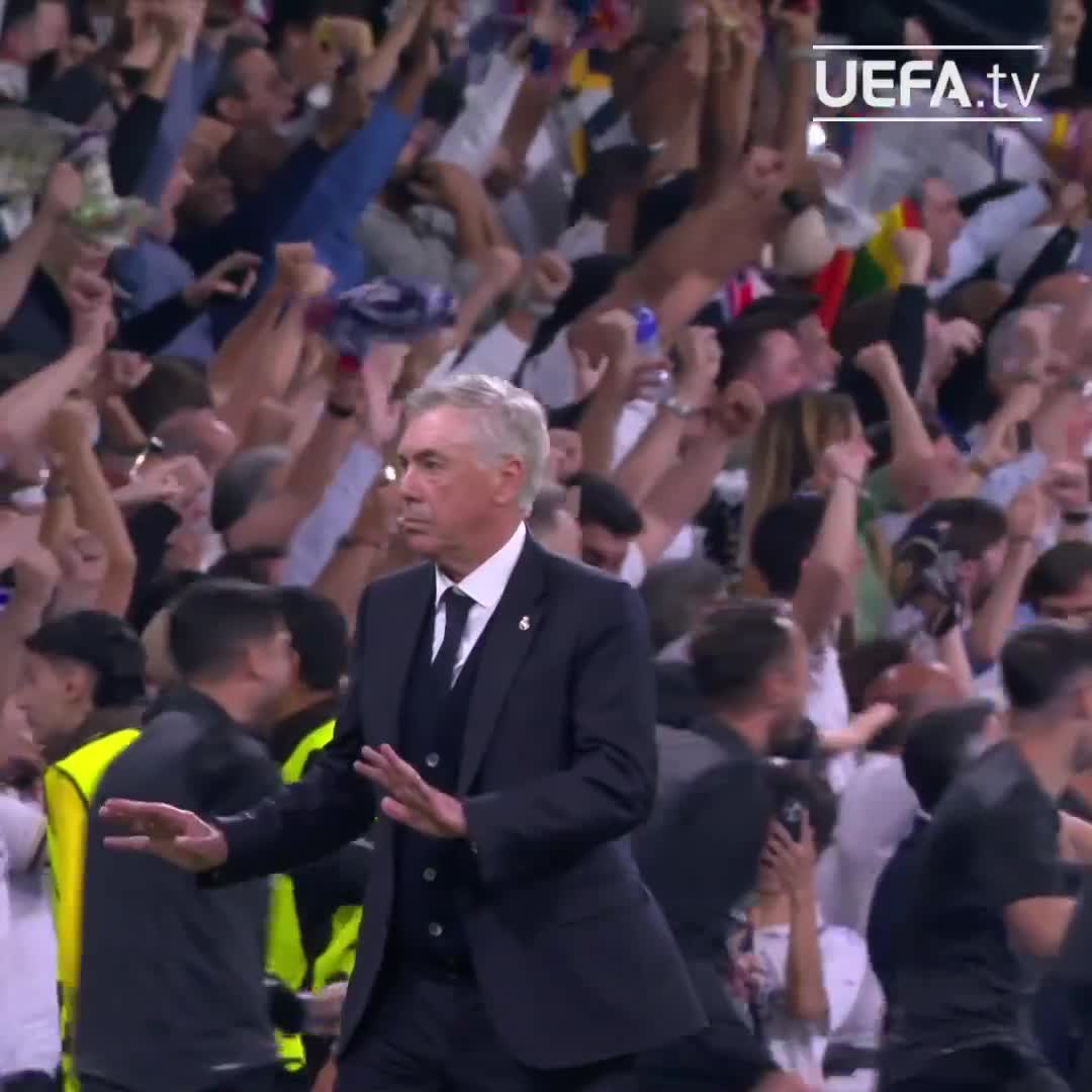 Ancelotti's reaction after Gabriel Martinelli's decisive goal against Japan