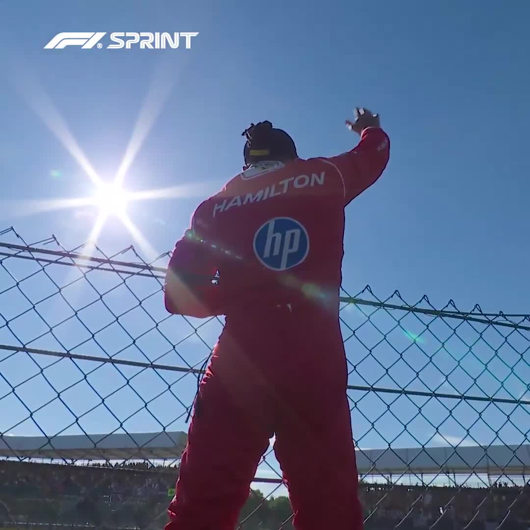 Competing at his 20th British Grand Prix weekend and Lewis is still delighting the crowds