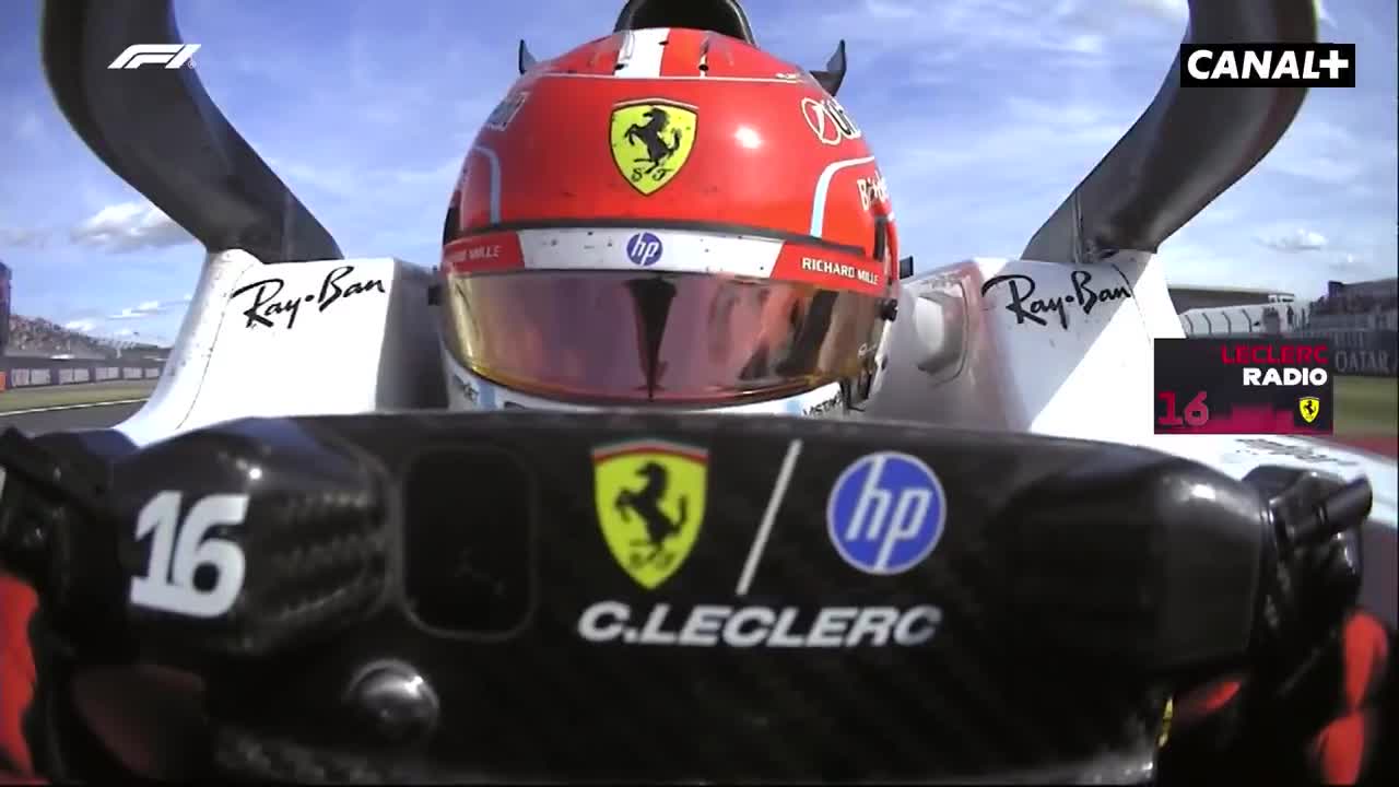 Charles Leclerc's team radio after his ninth Formula 1 victory