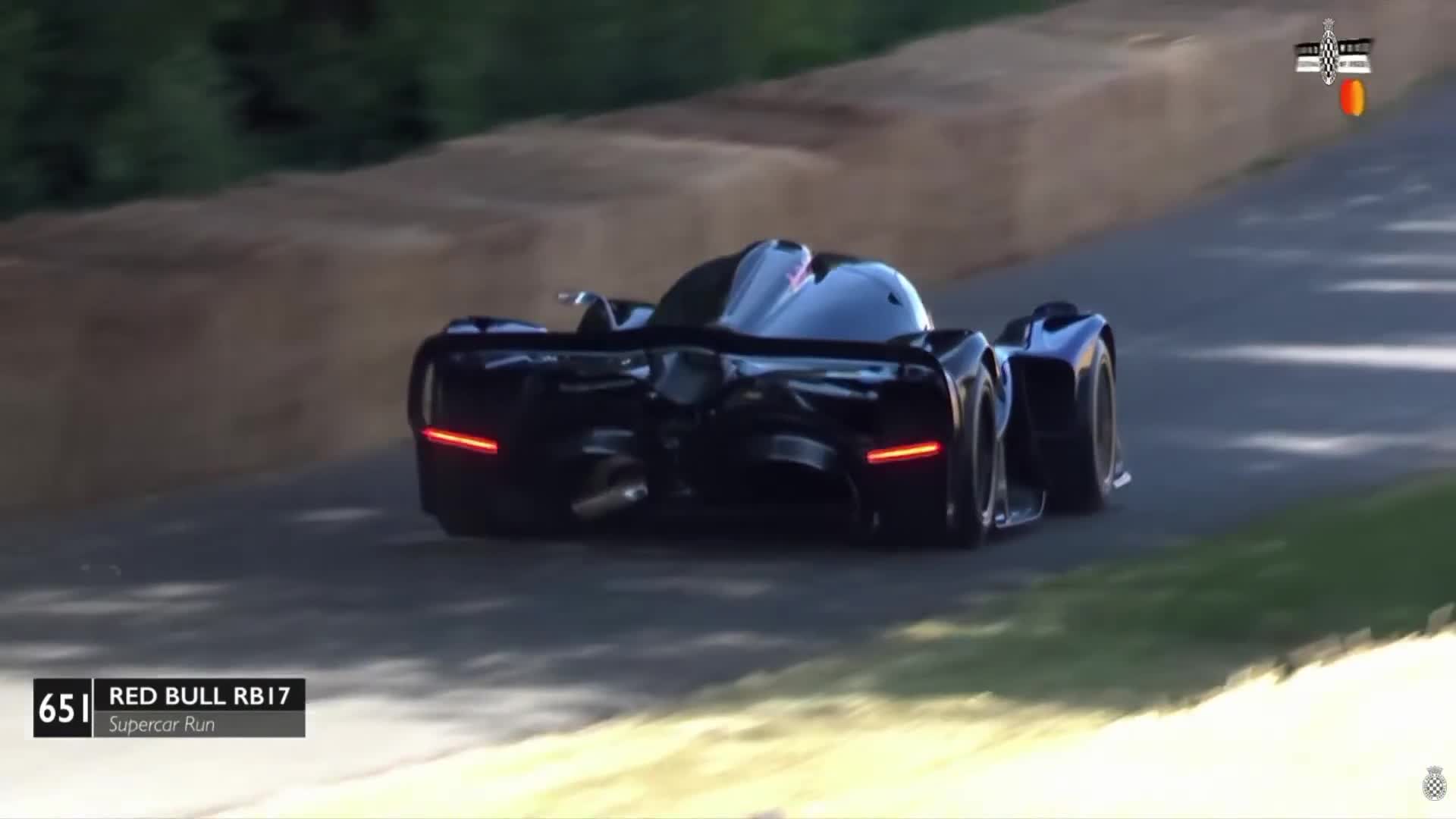 The RB17 is finally on track at Goodwood