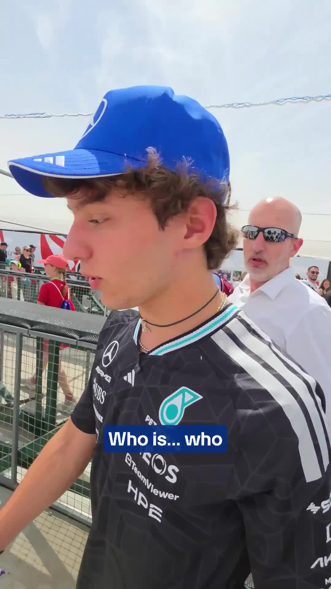 he said you were his second favorite driver