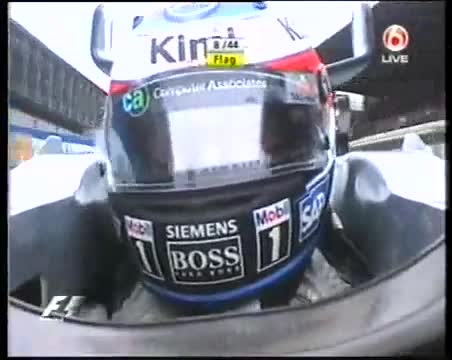 Eau Rouge steepness - Kimi