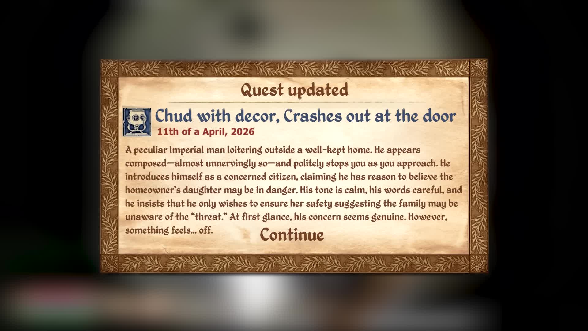 Imperial Chud tries to break into a house over the concerns of someone’s daughter - My Two Pence (1080p)