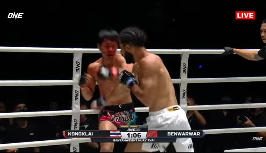 [SPOILER] Kongklai vs.  Benwarwar - ONE Friday Fights 162 (2)