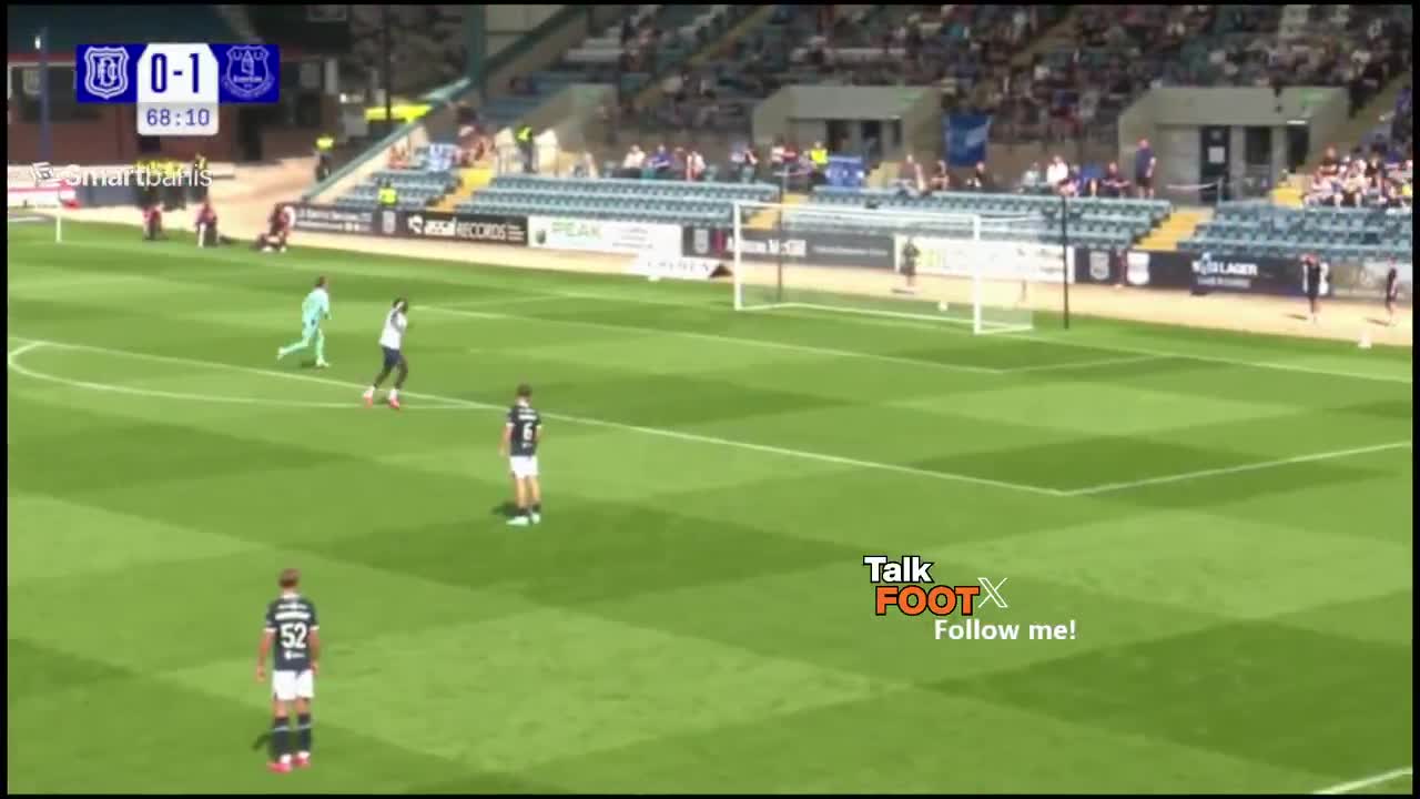 Dundee FC 0-2 Everton