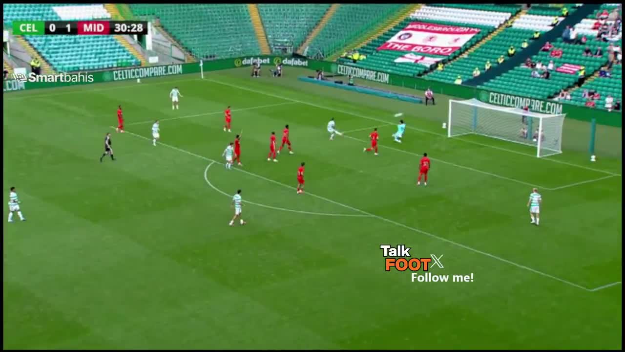 Celtic 1-1 Middlesbrough