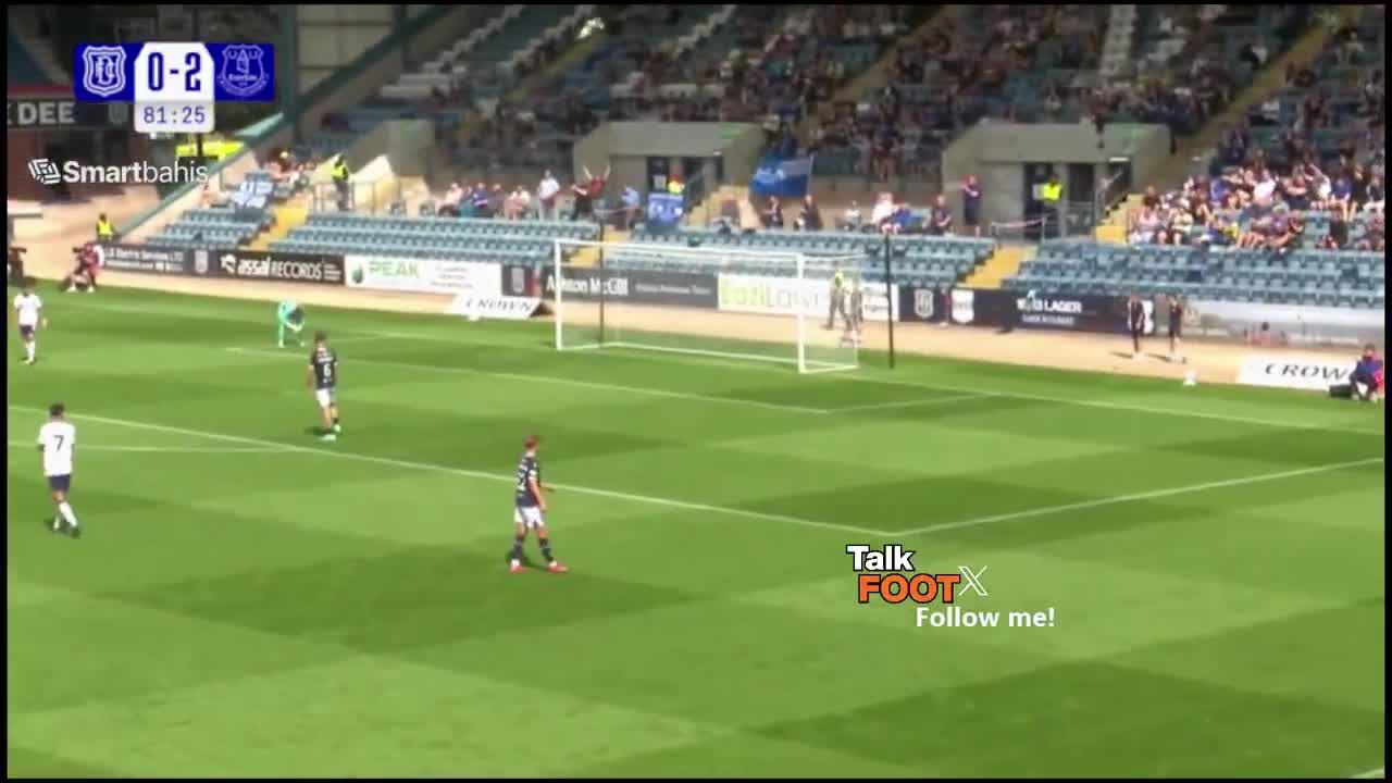 Dundee FC 0-3 Everton