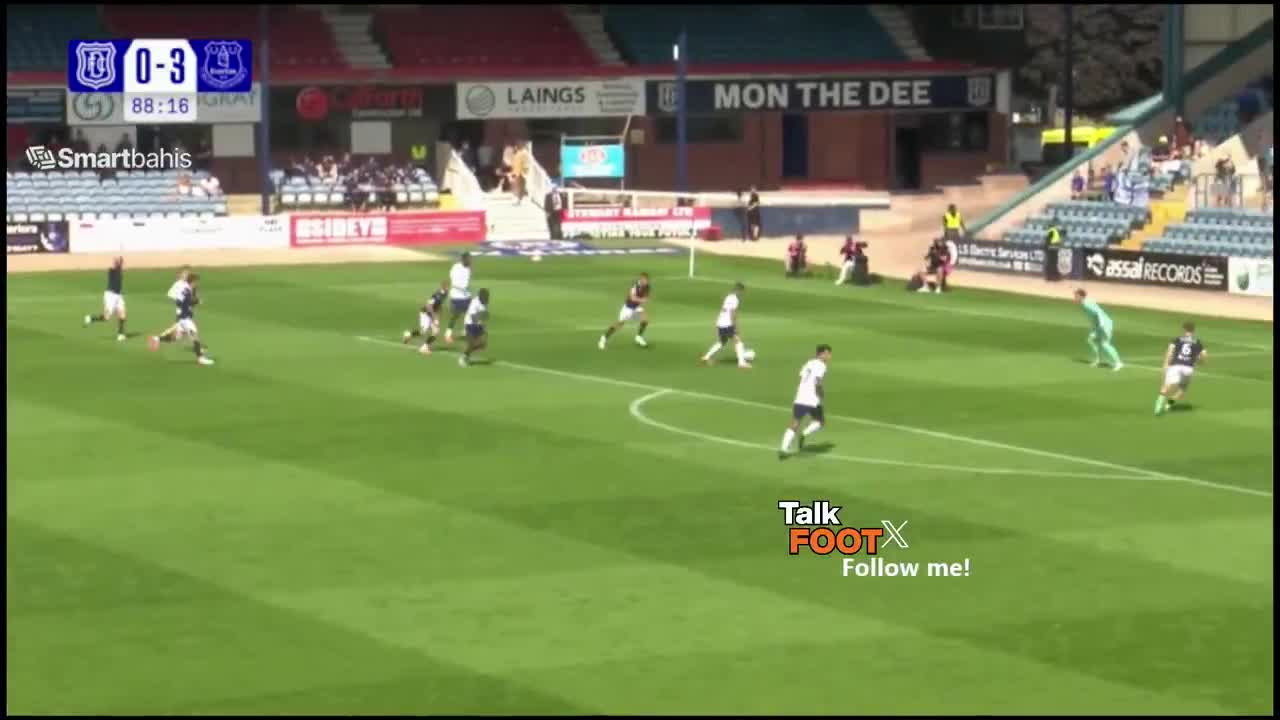 Dundee FC 0-4 Everton