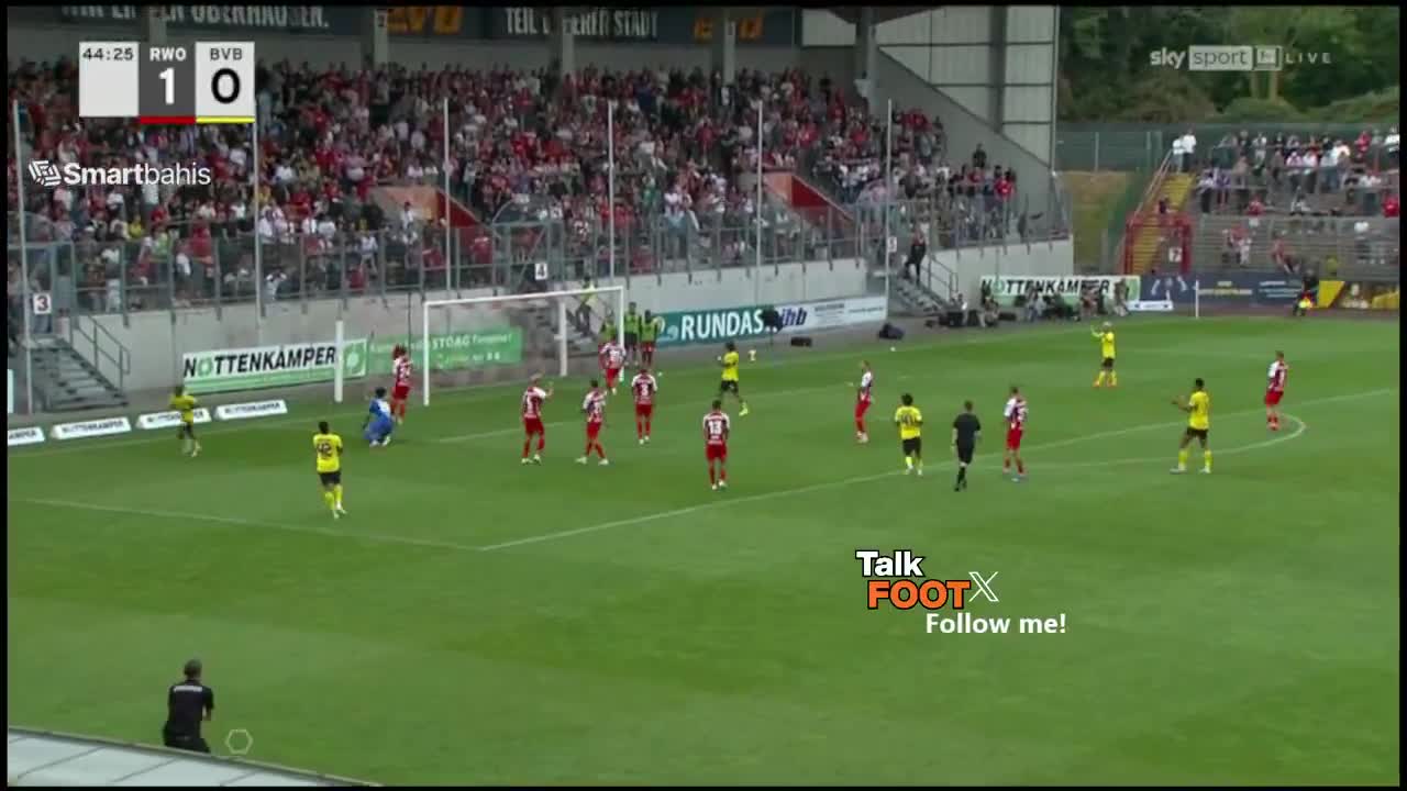 RW Oberhausen 1-1 Borussia Dortmund