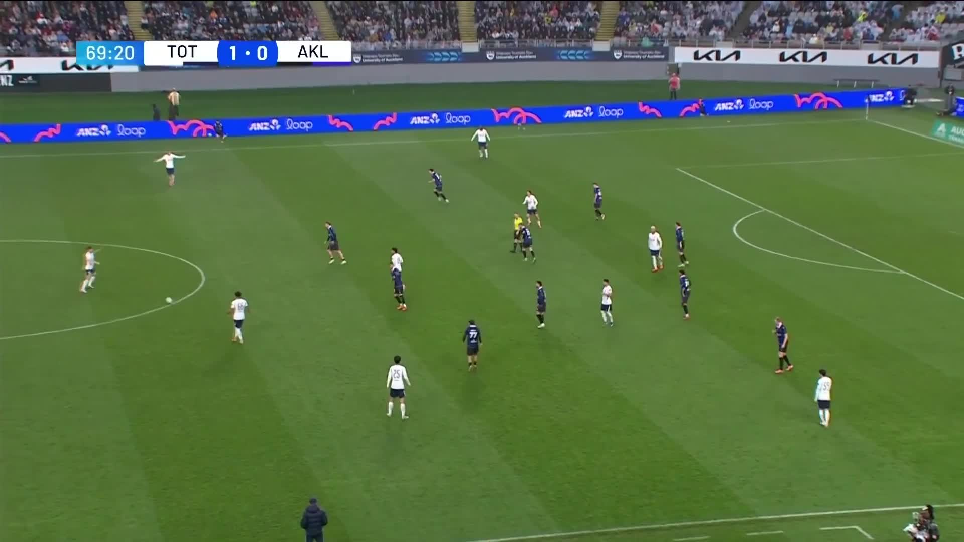 Auckland 0 - 2 Tottenham Hotspur -Richarlison 70'