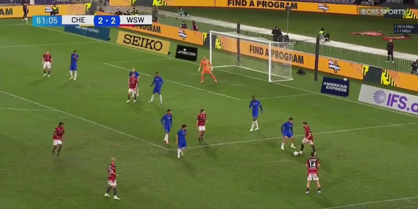 Chelsea 2-[3]  Western Sydney Wanderers