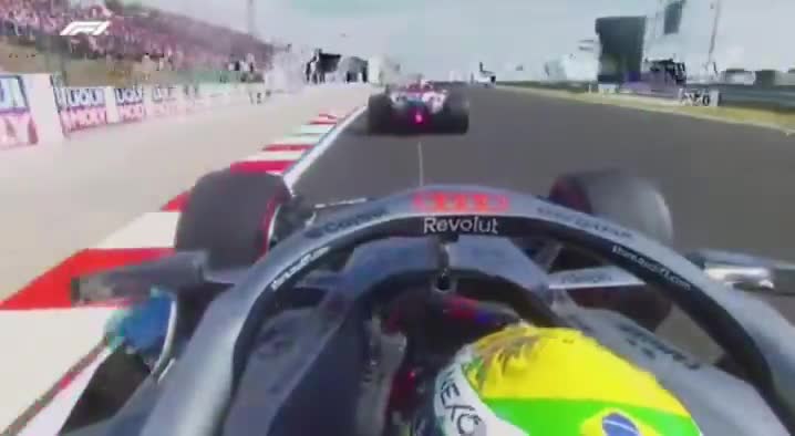 Bortoleto overtakes Ocon