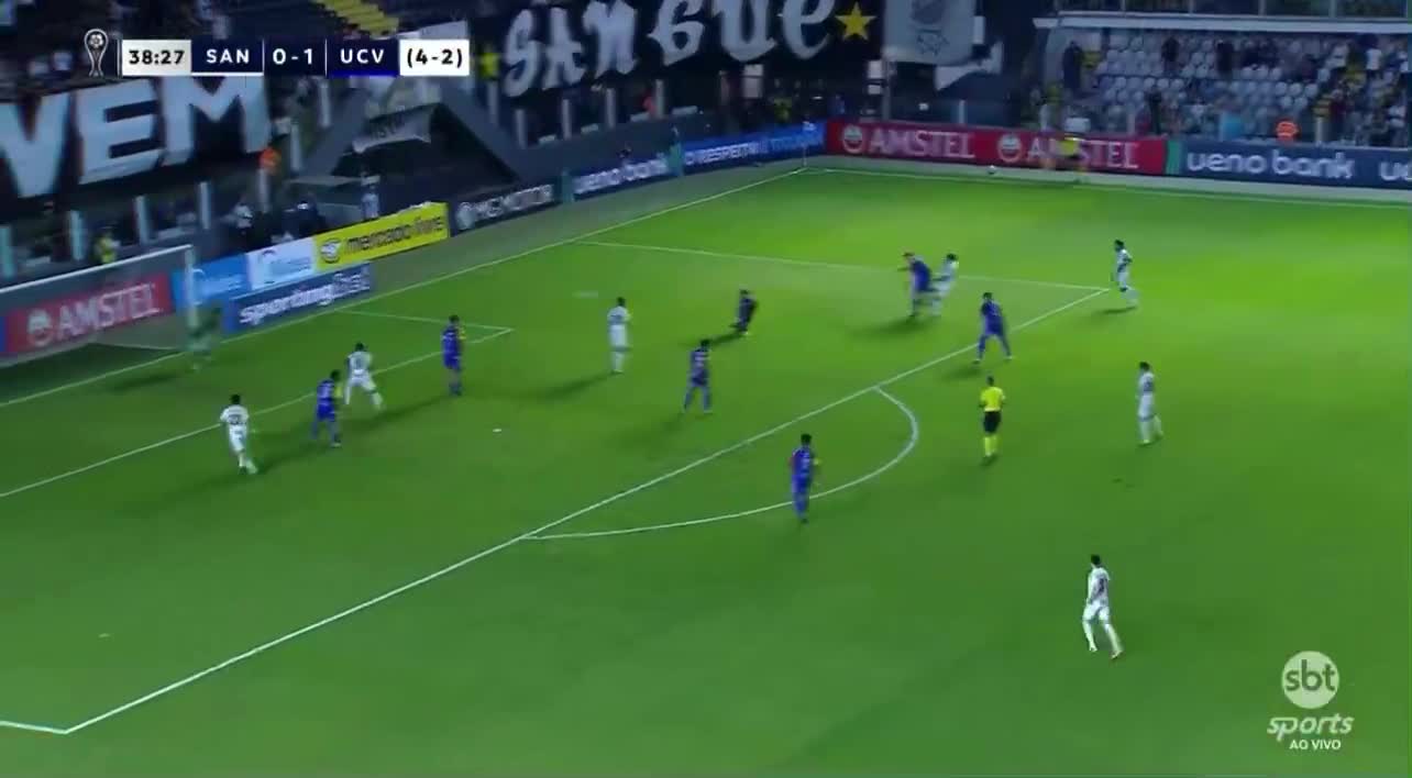 Santos [1] - 1 Universidad Central - Miguelito 39'