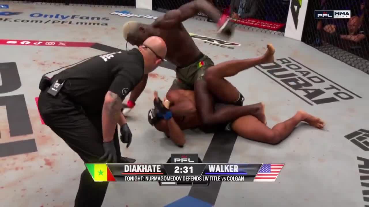 [SPOILER] - Moustapha Diakhaté vs. Darryl Walker PFL New York