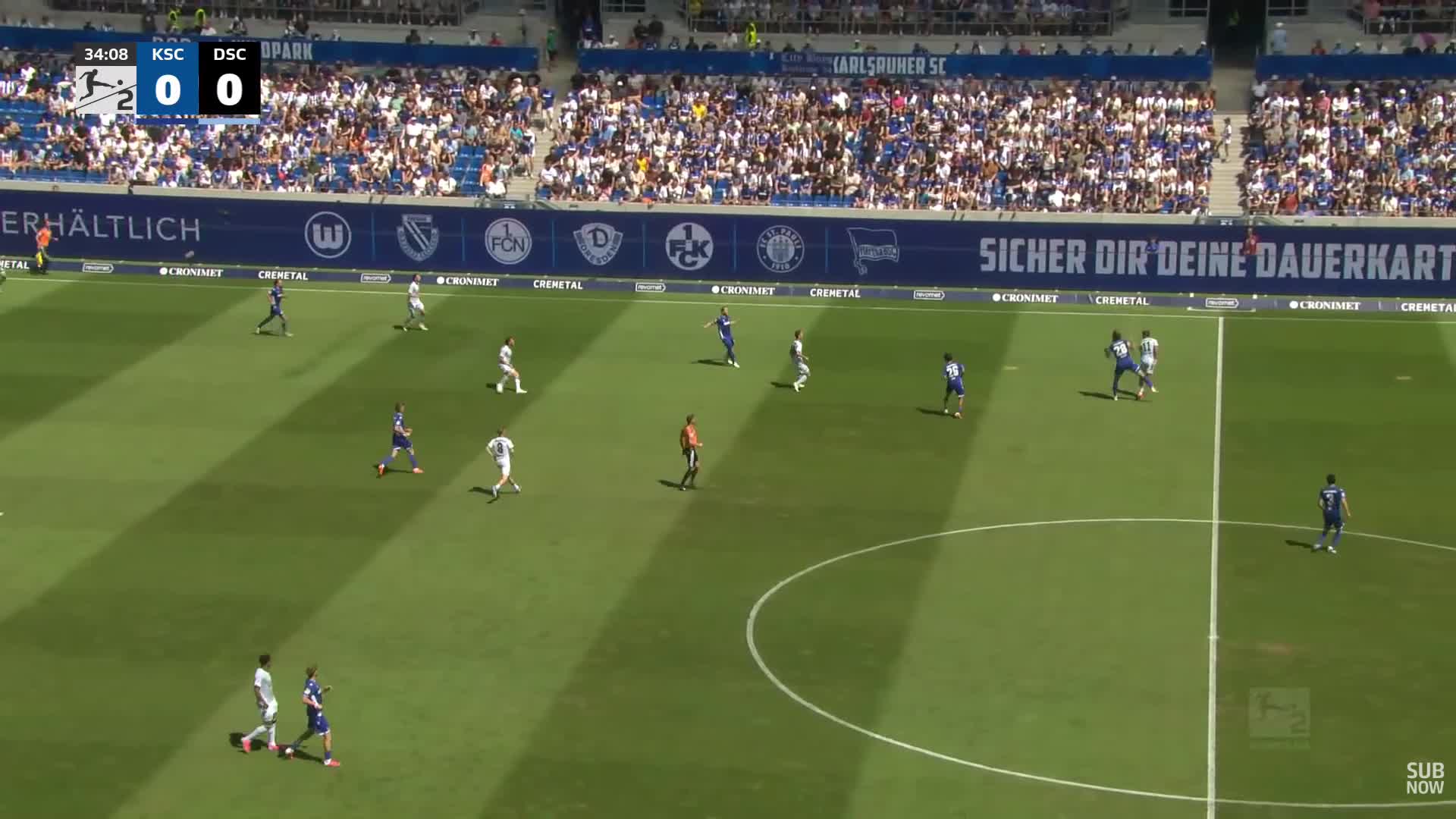 (1) LIVE 🔴 Karlsruher SC vs. DSC Arminia Bielefeld _ Matchday 1 - Bundesliga 2 2026_27 - YouTube - Google Chrome 2026-08-08 12-35-22