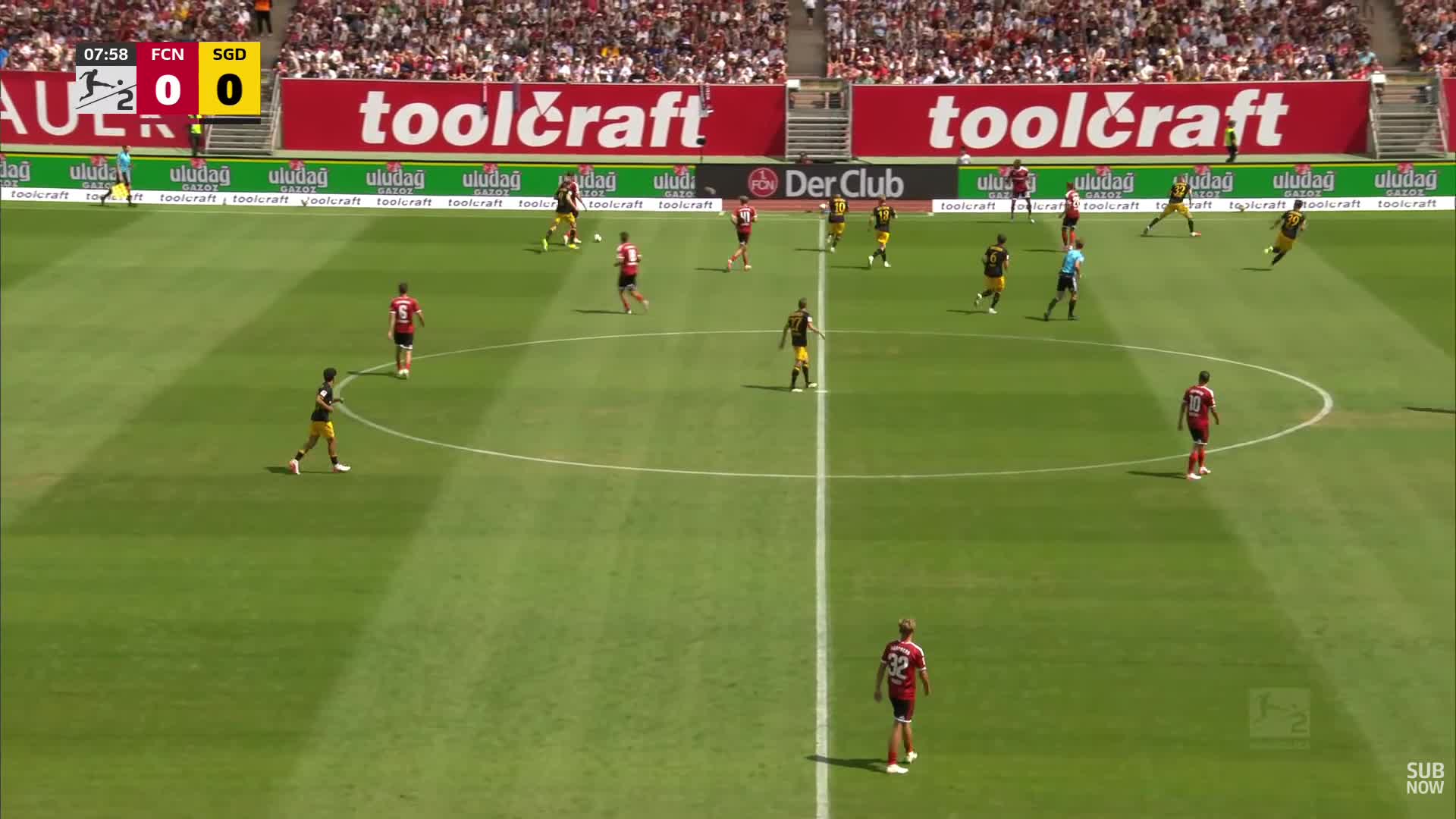 (1) LIVE 🔴 1. FC Nürnberg vs. SG Dynamo Dresden _ Matchday 1 - Bundesliga 2 2026_27 - YouTube - Google Chrome 2026-08-09 12-38-51