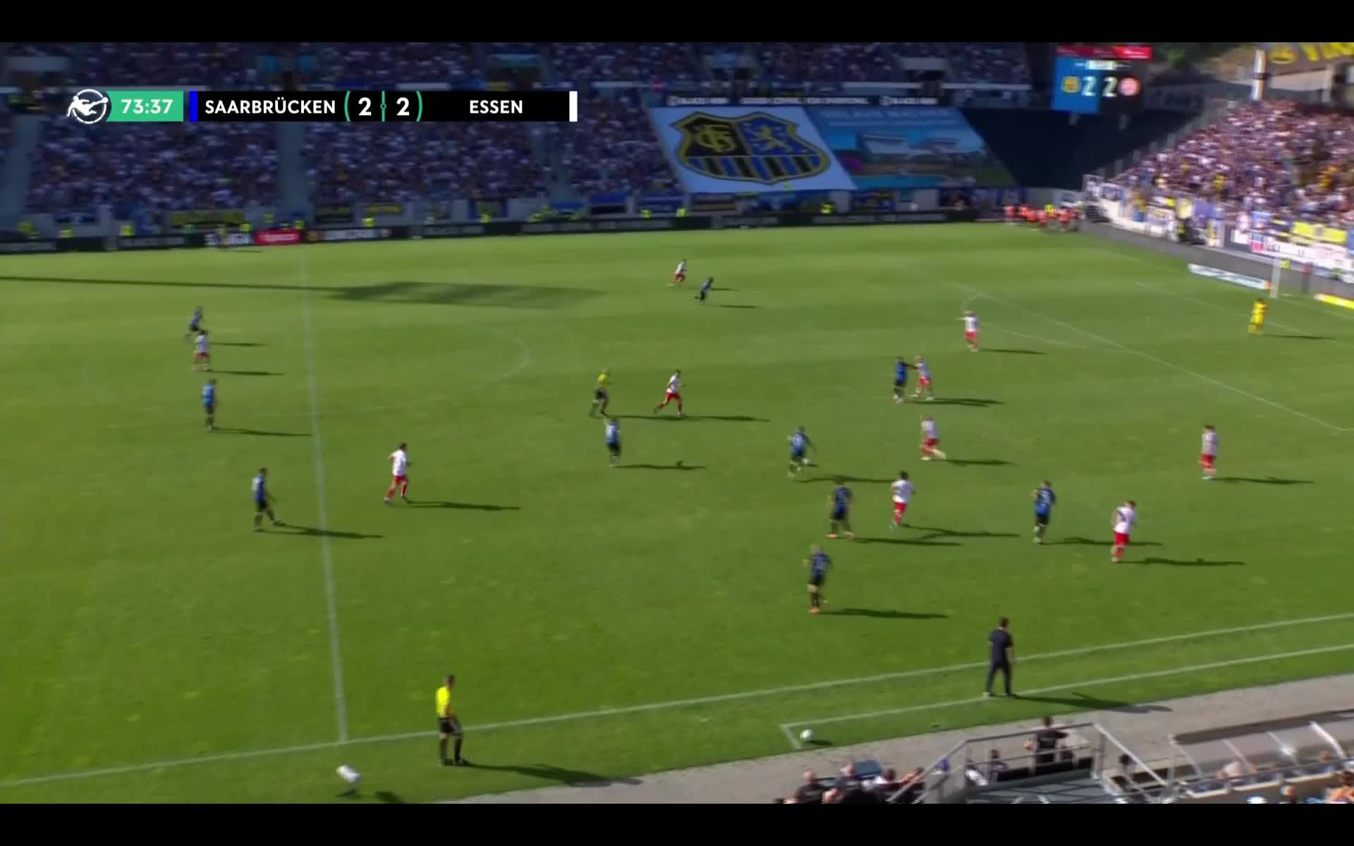 1. FC Saarbrücken - Rot-Weiss Essen - DFB Play — Mozilla Firefox 2026-08-09 17-06-33