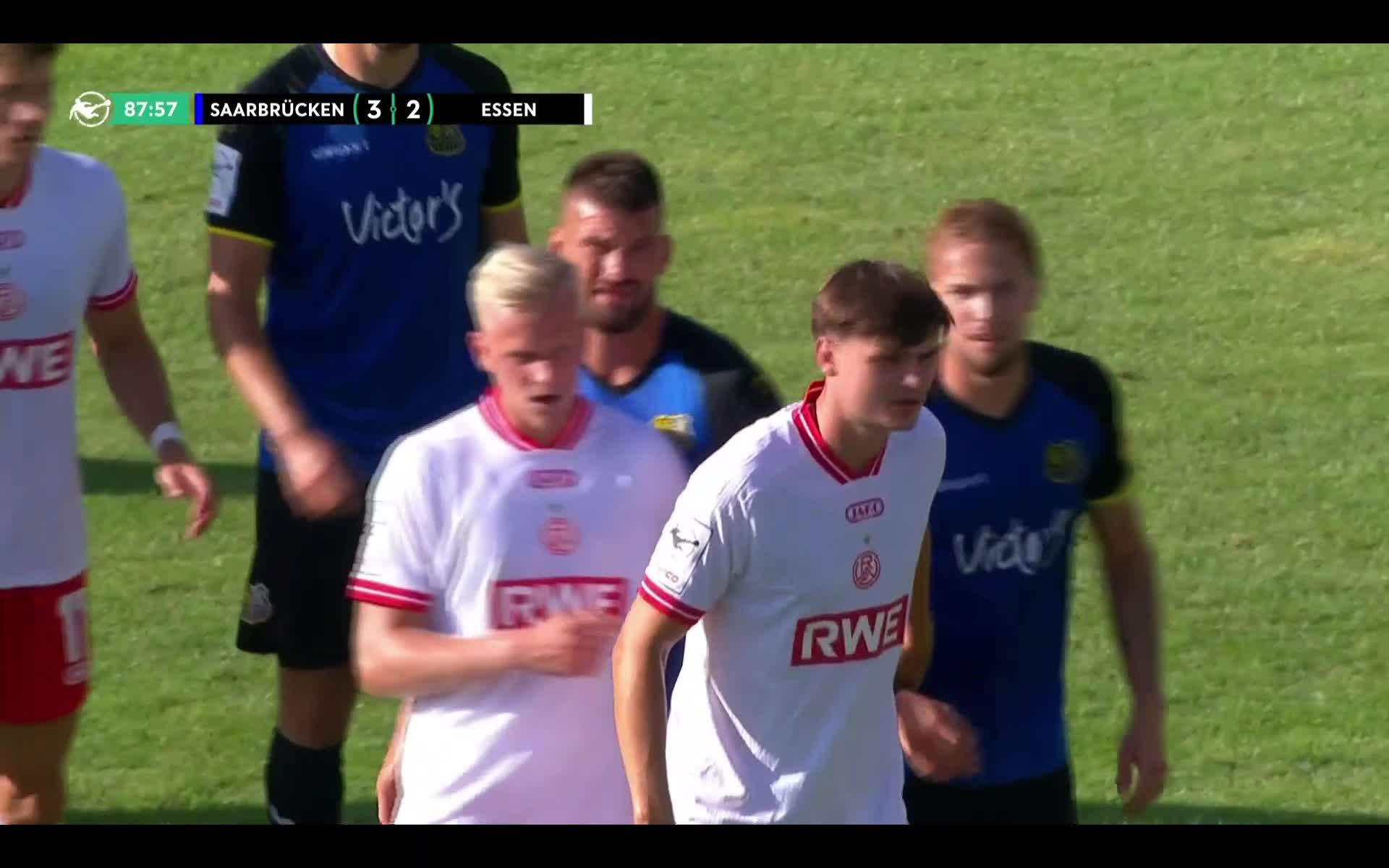 1. FC Saarbrücken - Rot-Weiss Essen - DFB Play — Mozilla Firefox 2026-08-09 17-20-54