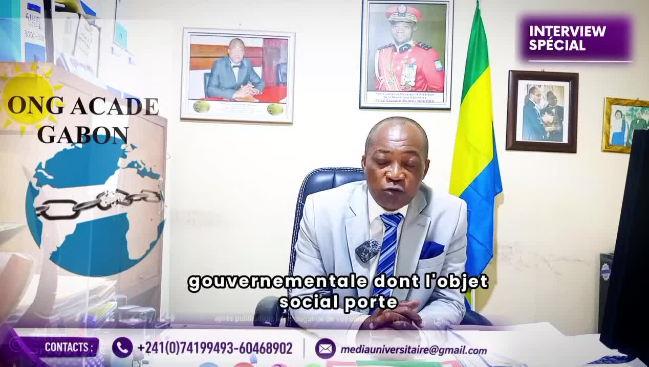 Interview acade gabon