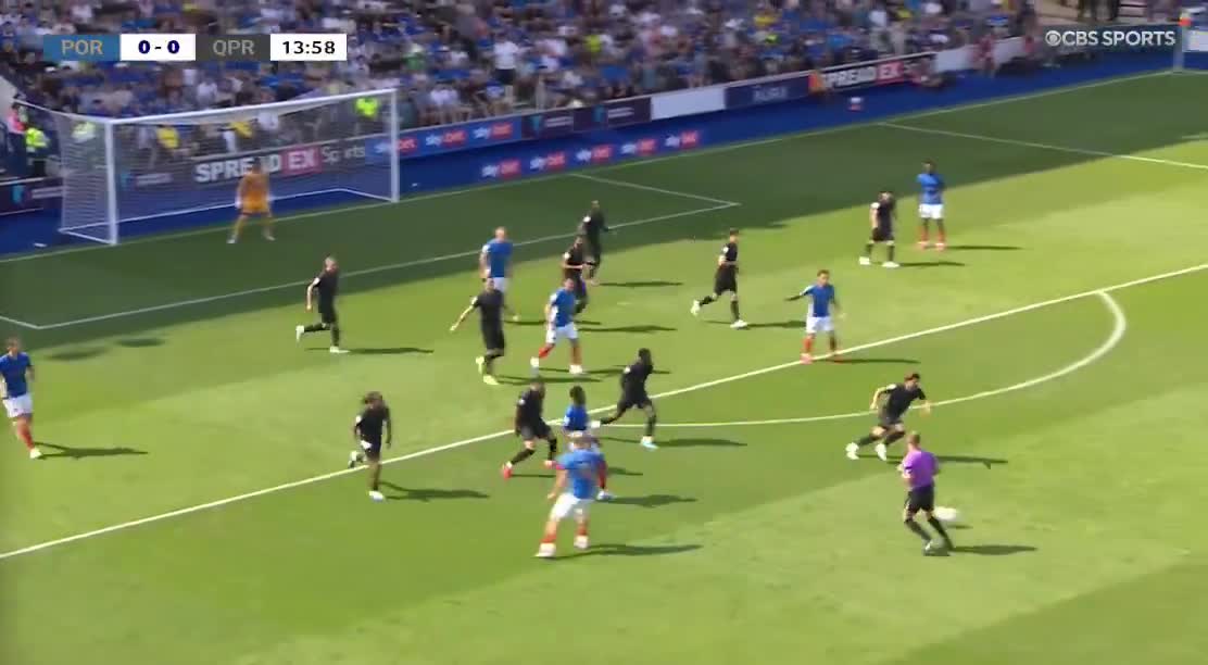 Portsmouth 1-0 QPR - Terry Devlin 15' (great goal)