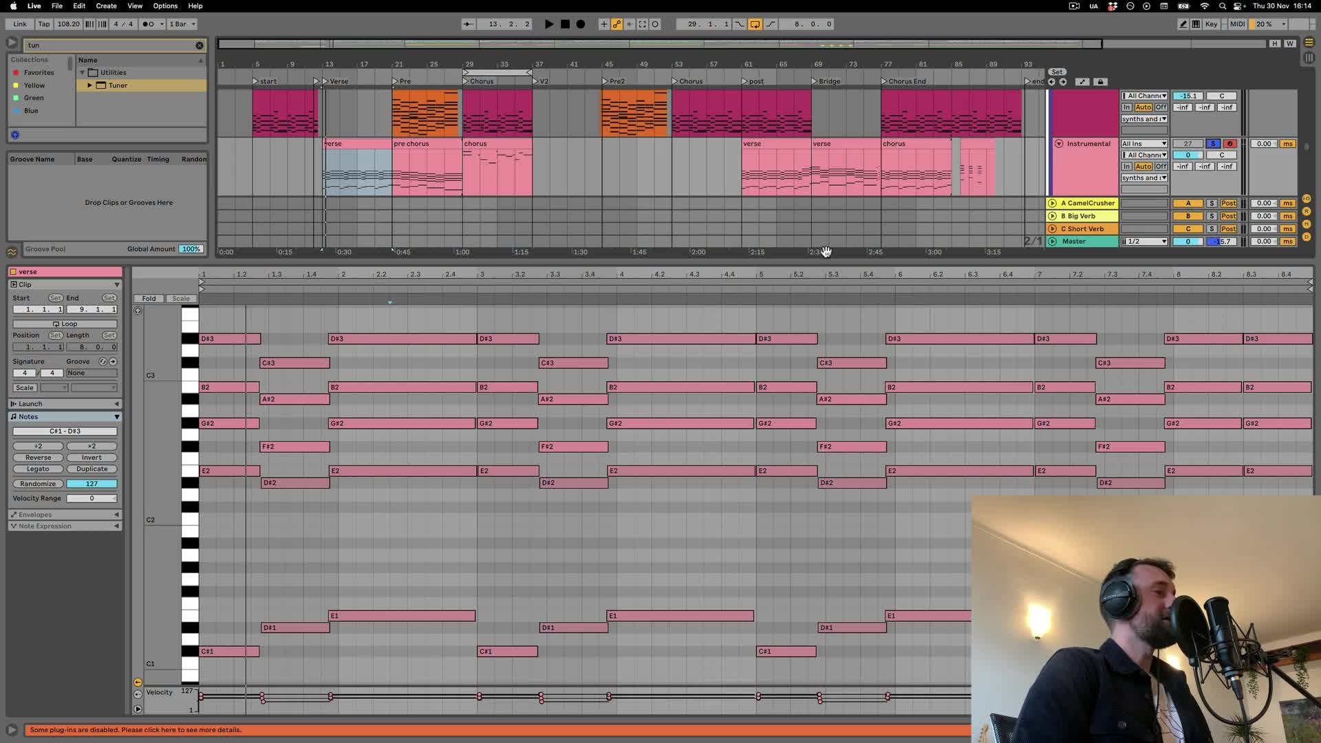 Jafunk Arrange- Lesson - Song Harmony and Orchestration